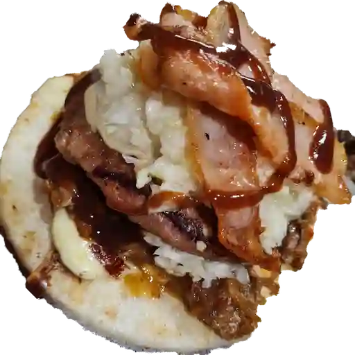 Combo burguer + desmechada