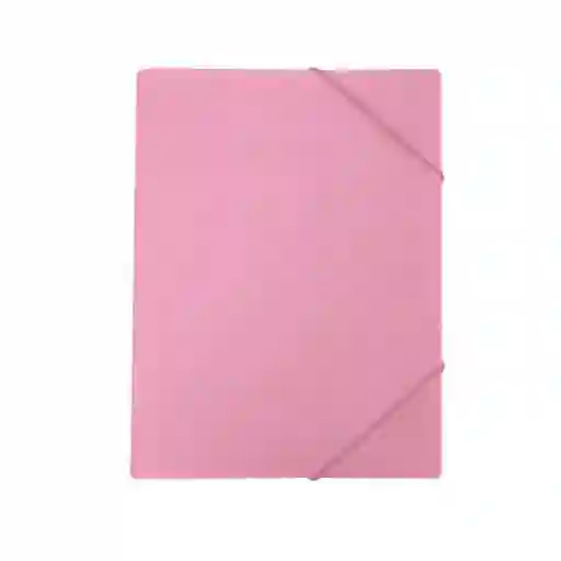 Scribe Carpeta Plástica Resorte Rosa Pastel C30216851