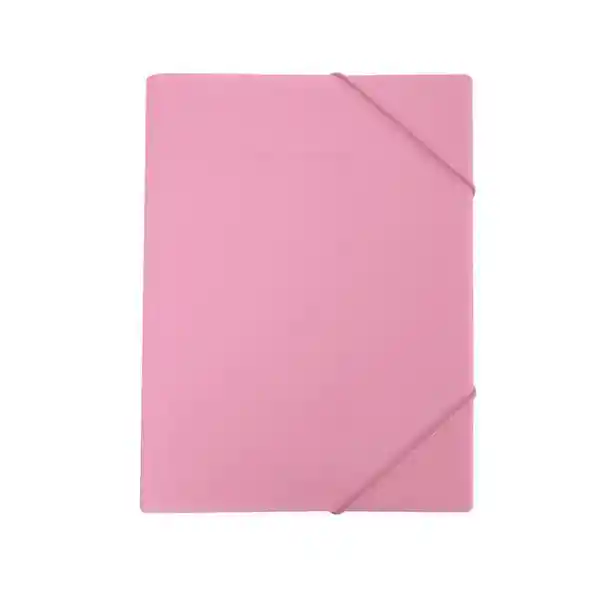 Scribe Carpeta Plástica Resorte Rosa Pastel C30216851