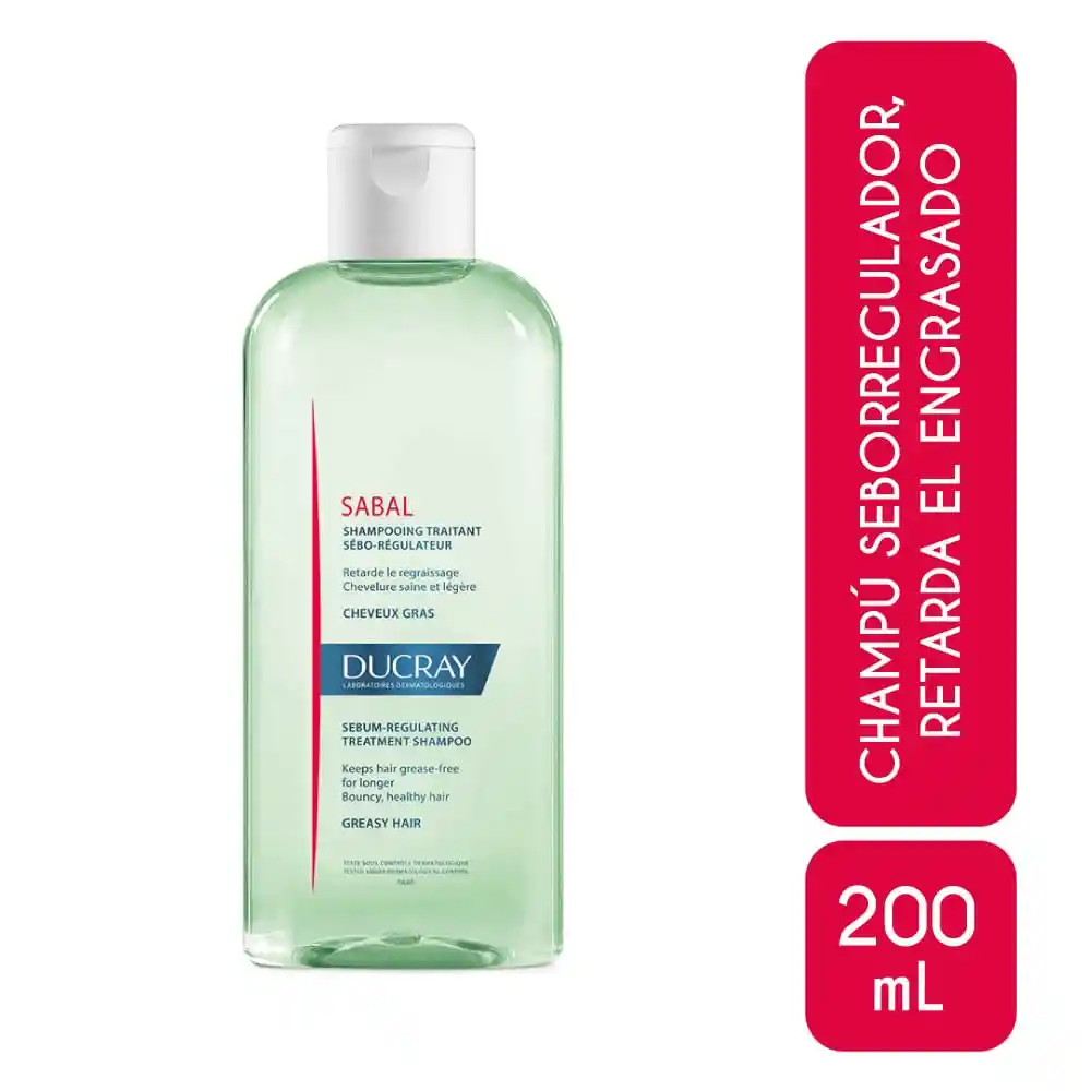 Ducray Shampoo Sabal Tratante Seborregulador