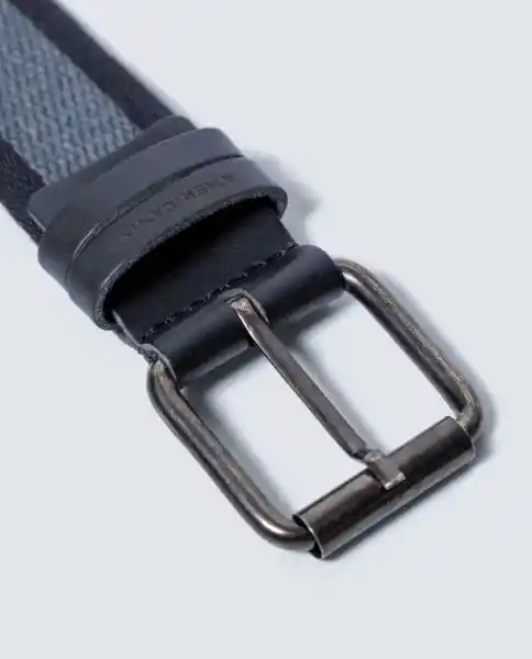 Correa Unisex Gris Talla M 739G501_GRI184005 Americanino