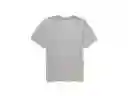 American Eagle Camiseta Aerie Crop Gris Claro Talla X-Small