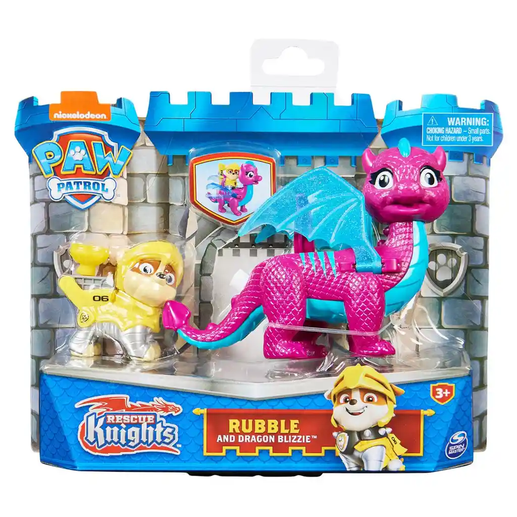 Rescue Knights Juguete Paw Patrol Dino Surtido