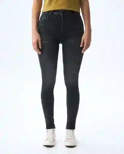 Jean Mujer Negro Talla 4 331G702_NEG194004 Americanino