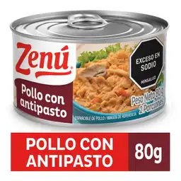 Zenú Pollo con Antipasto