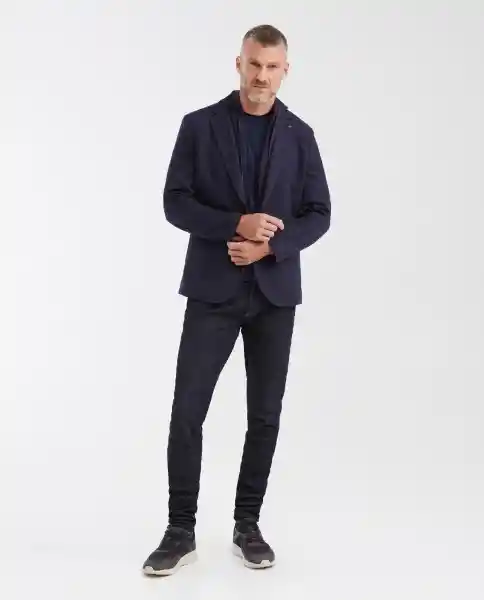 Blazer With Removible Hoo Azul Dark Ultraoscuro S Chevignon