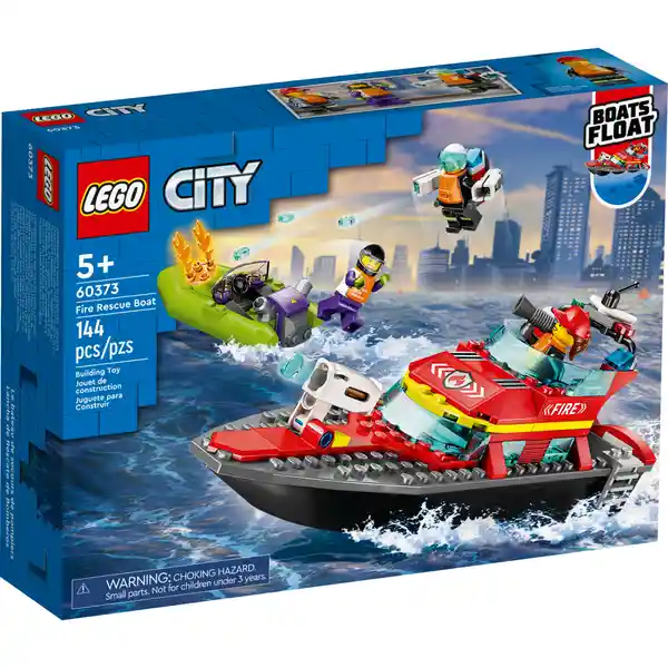 Set de Construcción Lancha de Rescate de Bomberos Lego