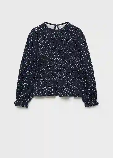 Camiseta Market Navy Talla 10 Niñas Mango