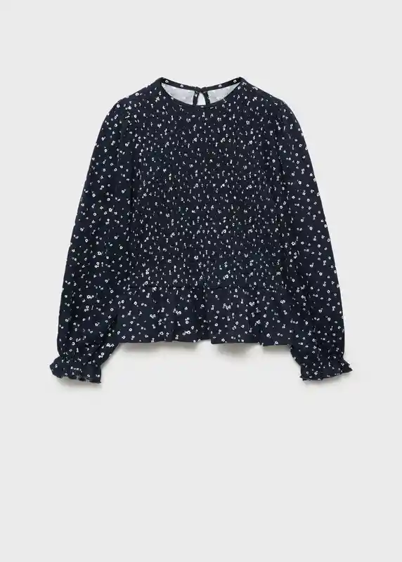 Camiseta Market Navy Talla 10 Niñas Mango