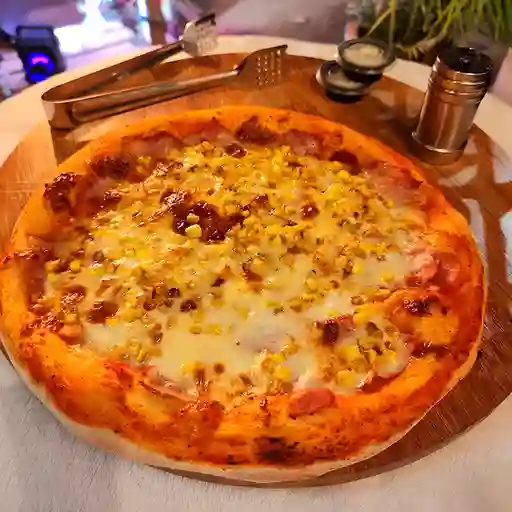 Pizza Maíz Tocineta