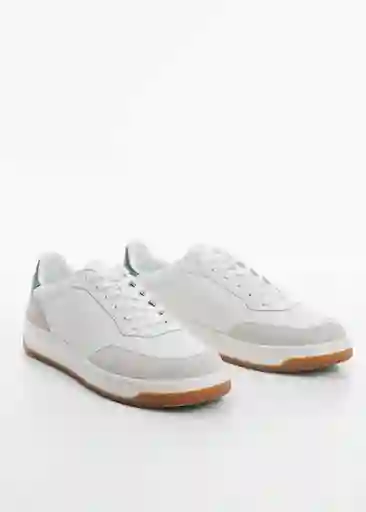 Zapatos Deportiva Maxim Blanco Talla 41 Hombre Mango