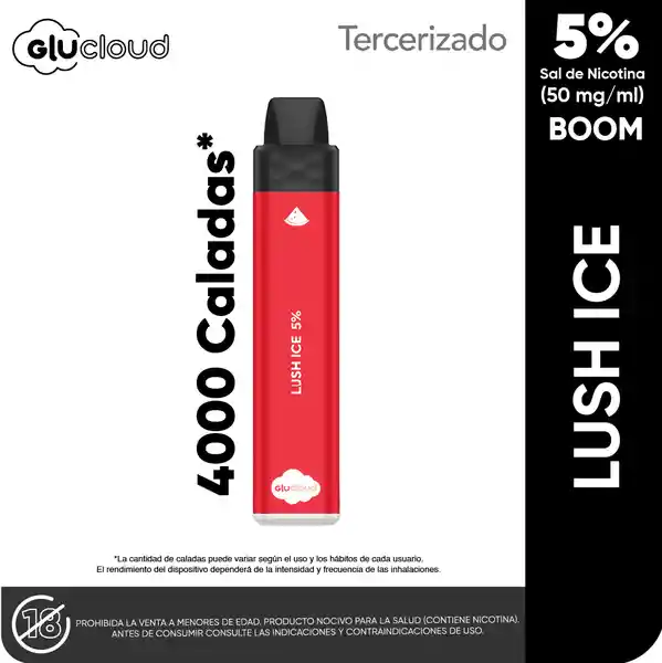 Glucloud Vape Lush Ice Boom / 6000 Puff