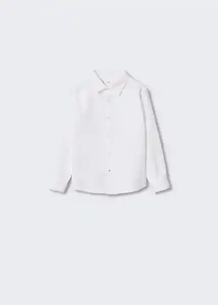 Camisa Oxfordb Blanco Talla 69 Niños Mango