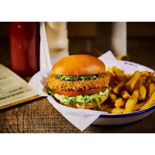 Hamburguesa Vegana en Combo