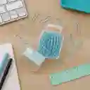 Set de Escritorio Clips Verdes 50 mm Miniso