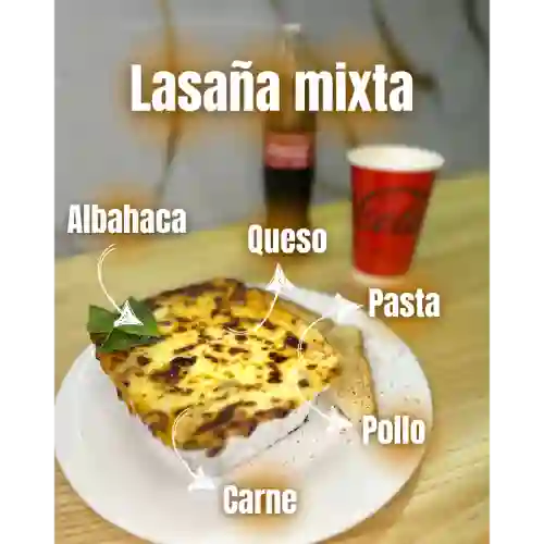 Lasaña Mixta