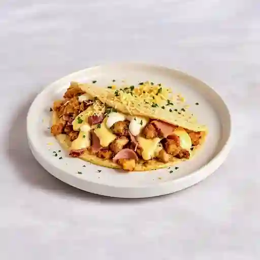 Arepa Pollo Chicharrón