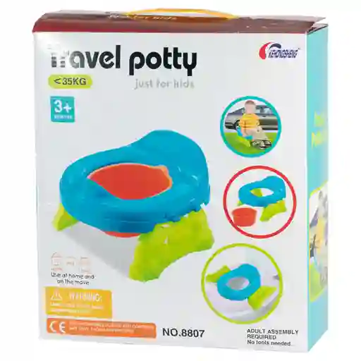 Travel Potty Bacinilla Portátil Para Niños