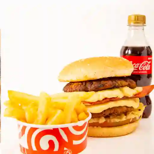 Hamburguesa Mega En Combo