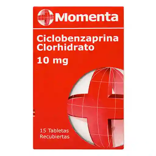 Momenta Ciclobenzaprina Clorhidrato Tabletas Recubiertas (10 mg)