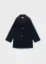 Abrigo Carla Navy Talla 11 Niña Mango