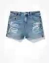 Short Mujer Azul Talla 6 American Eagle 05456588