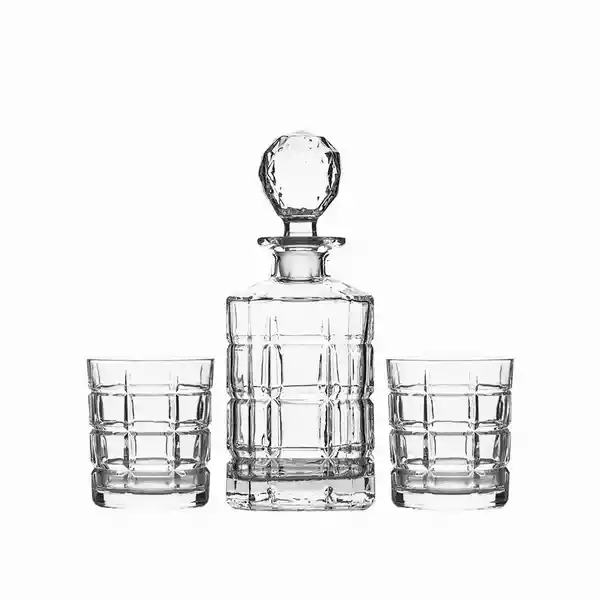 Set Licorera y Vasos Para Licor Ezra Ambiente Gourmet
