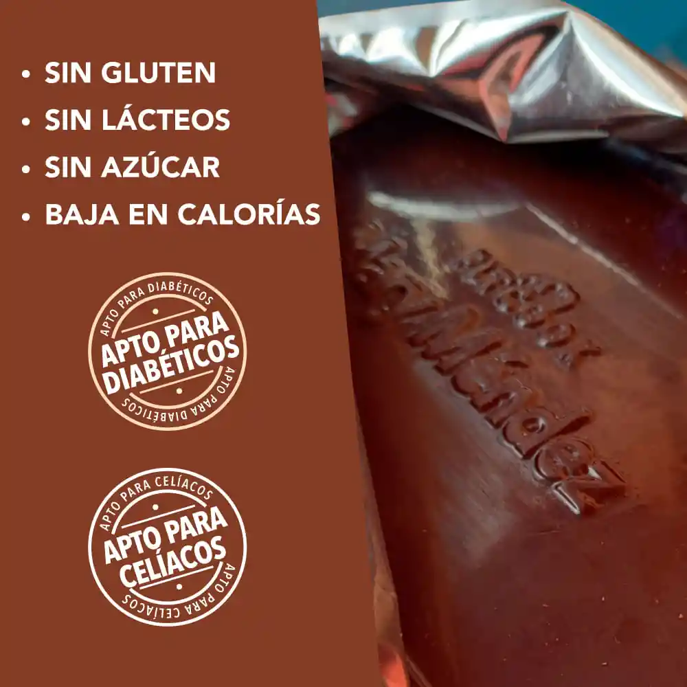 Fitcook Barra de Chocolate  Baja en Calorías Skinny