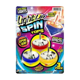 Boing Toys Juguete Ja-Ru Trompos Luminosos