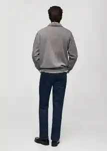 Buzo Sudadera Marcp Antracita Talla XL Hombre Mango