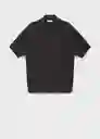 Camiseta Polo Splash Antracita Talla XXL Hombre Mango