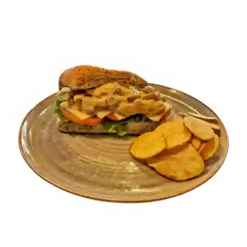 Sandwich de Pollo Stroganov