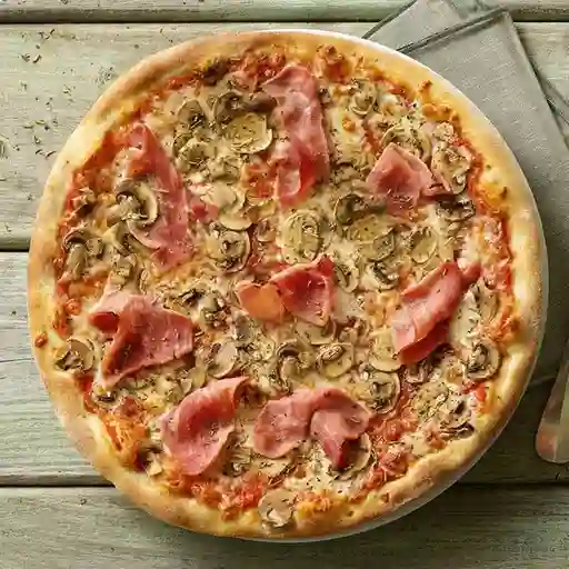 Pizza Pollo Champiñones