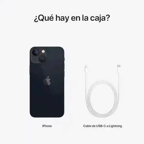 iPhone 13 Mini 256Gb Negro