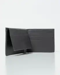 Billetera Trifold Legend Negro Sombrío Ultraoscuro Chevignon