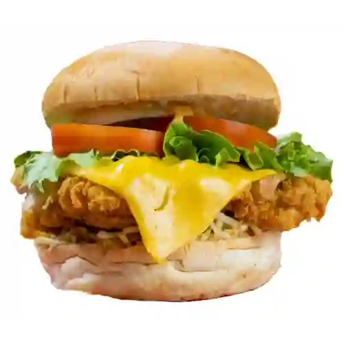 Hamburguesa de Pollo Apanado