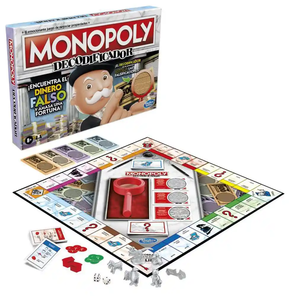 Monopoly Juego de Mesa Decodificador