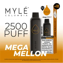 MYLE Vape Mega Melon 2500 Puff 5%