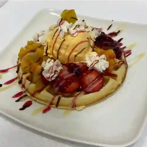 Waffle Frutal