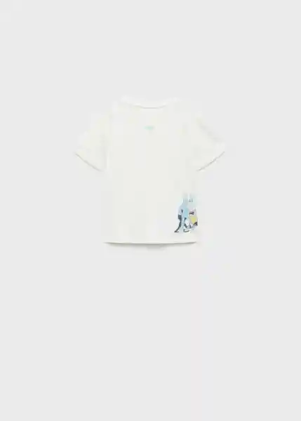 Camiseta Bluthis Offwhite Talla 71 Niños Mango