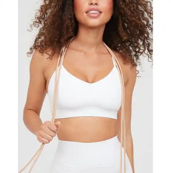 Top Deportivo Aerie Blanco Talla X-LARGE American Eagle