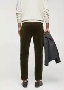 Pantalón Berdam Khaki Talla 46 Hombre Mango