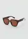 Gafas de Sol Musie Chocolate Talla 99 Mujer Mango