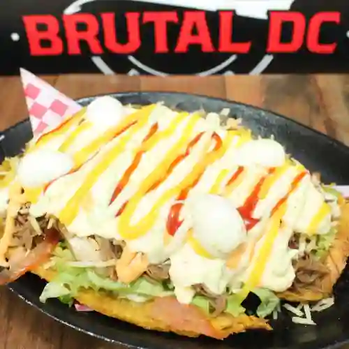 Patacón de Carne