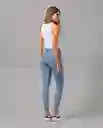 Jean Skinny Mujer Azul Nube Claro T 4 48616 Rifle