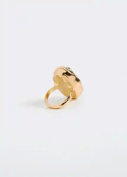 Anillo Aina Oro Talla M Mujer Mango