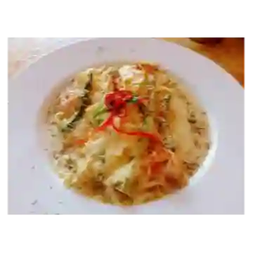 Langostinos thermidor