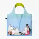 Loqi Bolsa de Compras Inspirada en Artistas Azul