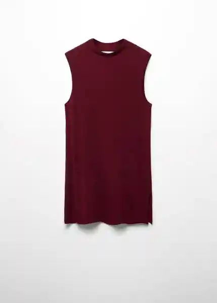 Top Margot-A Vino Talla XL Mujer Mango