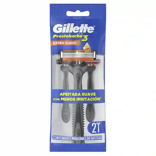 Gillette Máquinas de Afeitar Desechables Prestobarba 3 